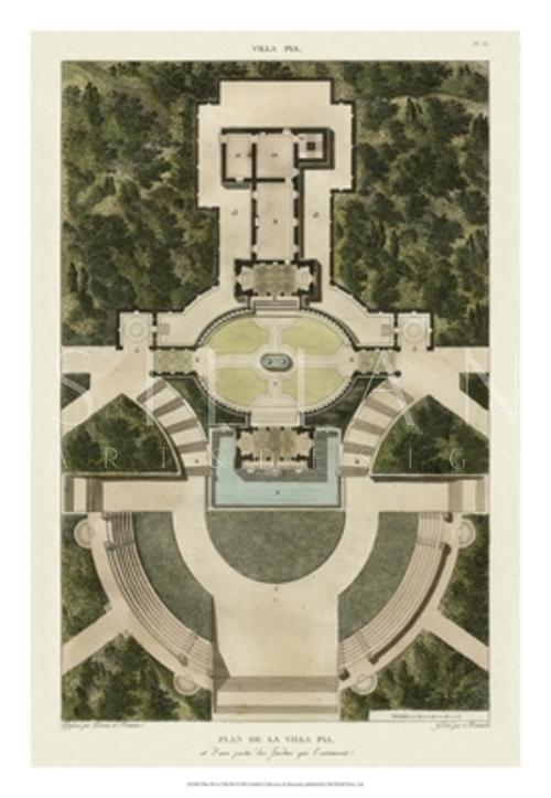 Plan De La Villa Pia