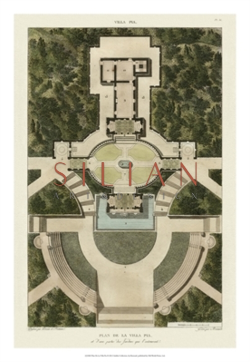 Plan De La Villa Pia