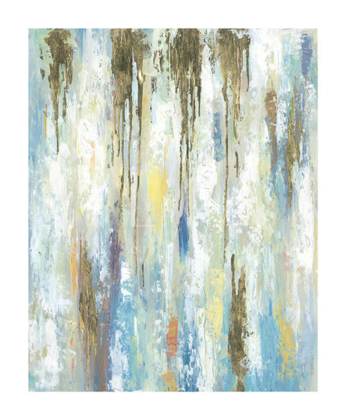 Deconstructed View In Blue III