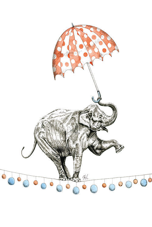 Elephants of Play Wheelbarrow Ⅱ