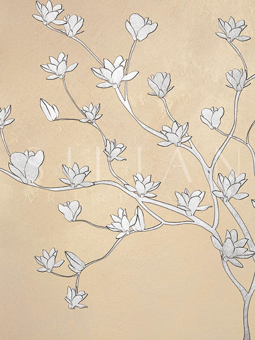 Blush Chinoiserie VI