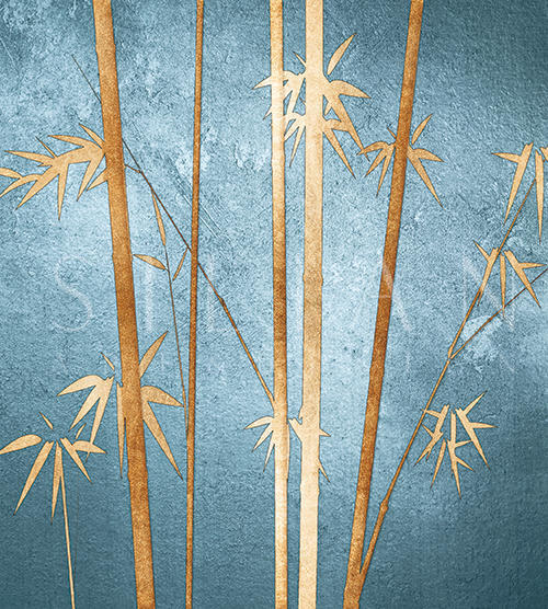 Golden Bamboo Tree III