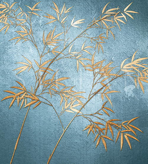 Golden Bamboo Tree V