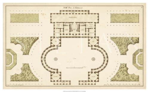 Antique Garden Plan II