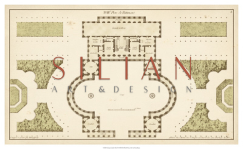 Antique Garden Plan II