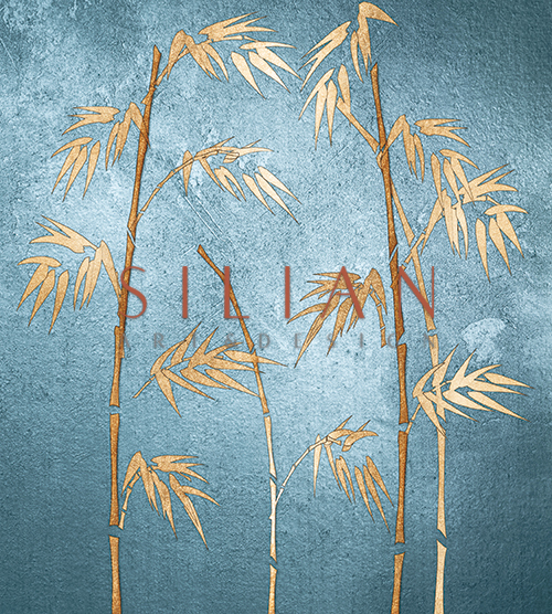Golden Bamboo Tree VI
