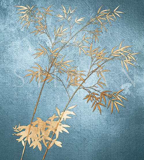 Golden Bamboo Tree II