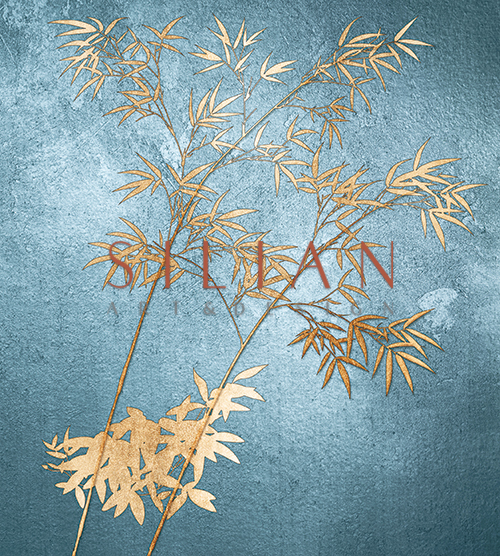 Golden Bamboo Tree II