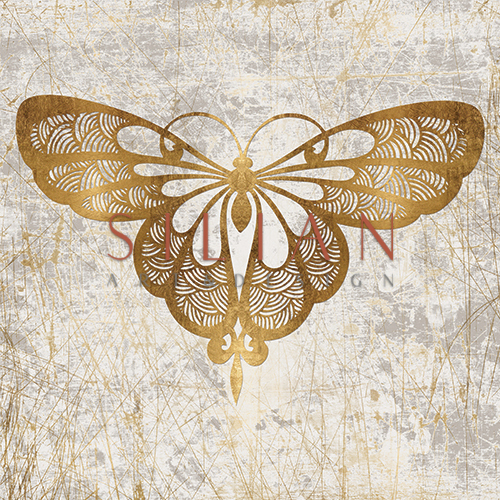 Gold Butterfly Combination II