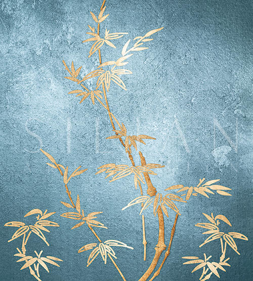 Golden Bamboo Tree IV