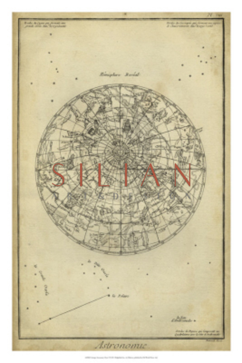 Antique Astronomy Chart I