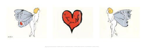 I Love You So, c. 1958 (Triptych)