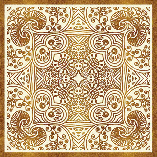 Golden Retro Pattern Ⅱ