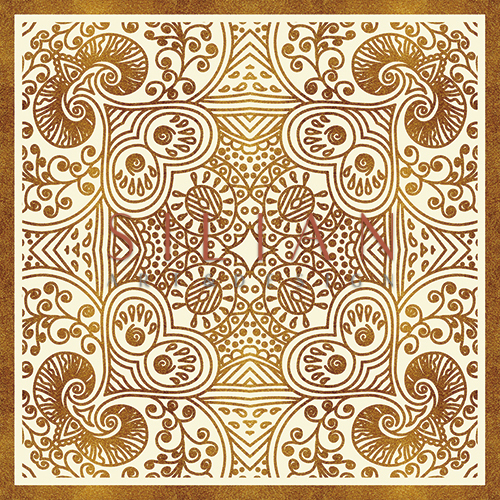 Golden Retro Pattern Ⅱ