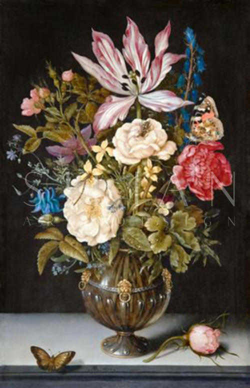 Ambrosius Bosschaert, Still-Life with Flowers