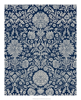 Baroque Tapestry in Navy II 