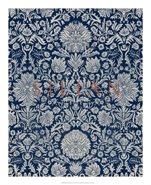 Baroque Tapestry in Navy II 