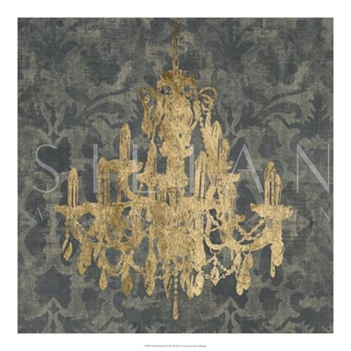 Gilt Chandelier III