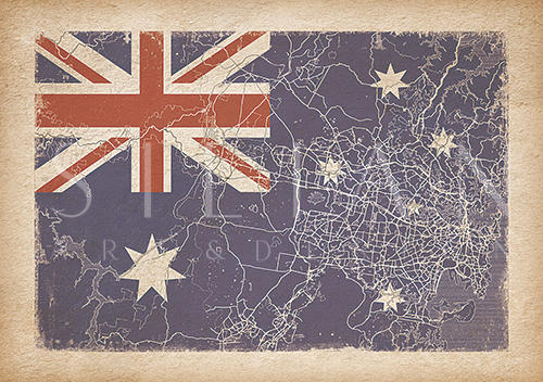 Flag & Map IV