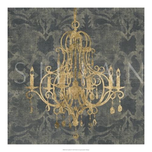 Gilt Chandelier IV