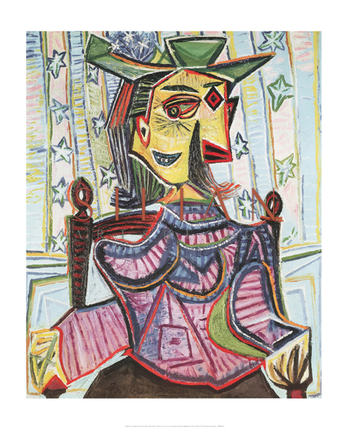 Seated Portrait of Dora Maar