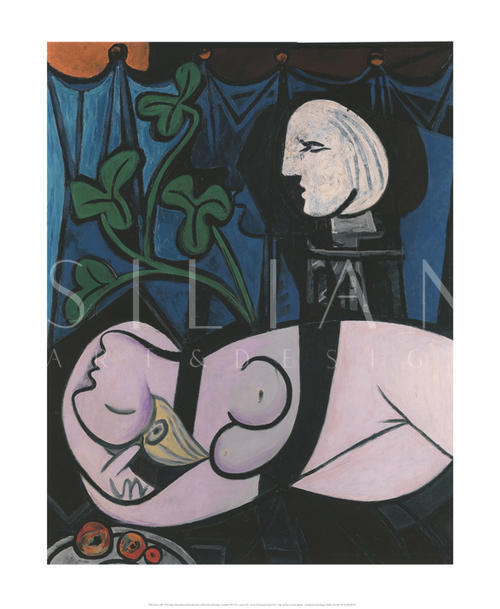 Nude, Green Leaves And Bust, 1932