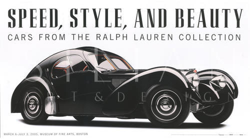 Speed, Style, And Beauty: Cars From The Ralph Lauren Collection