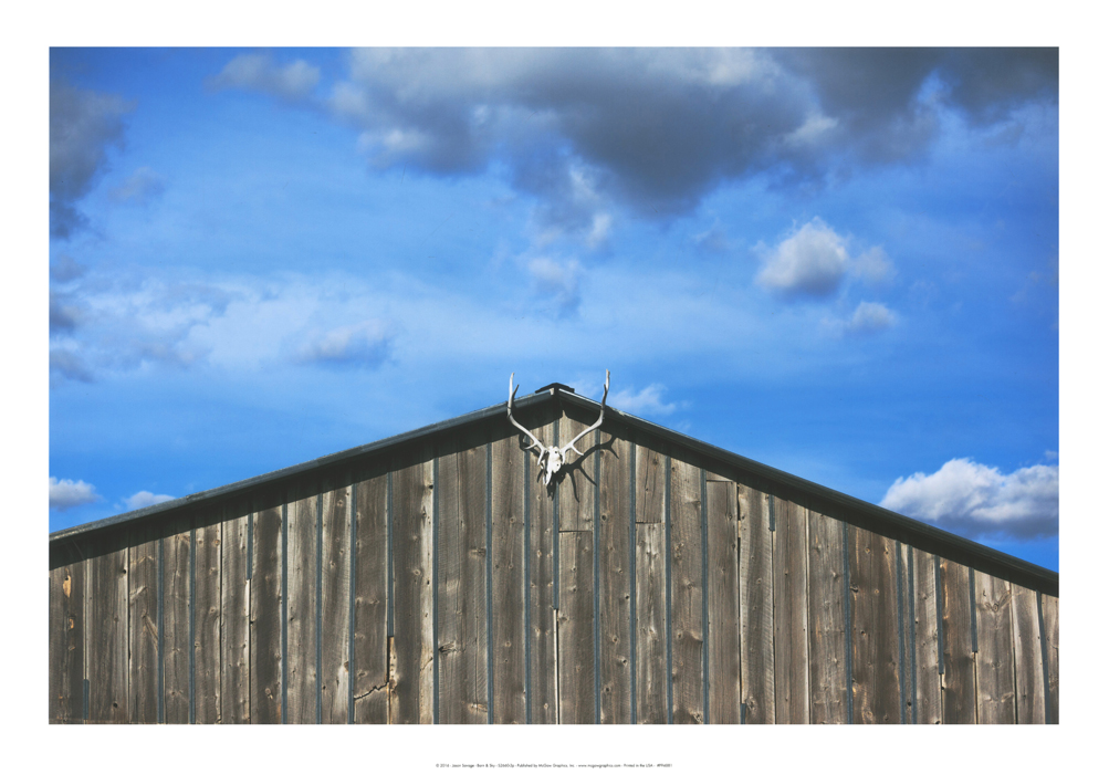 Barn & Sky