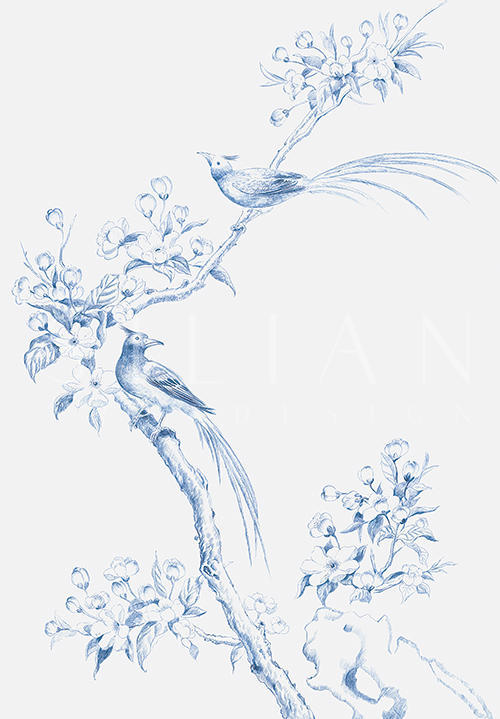 亚洲蓝中国花