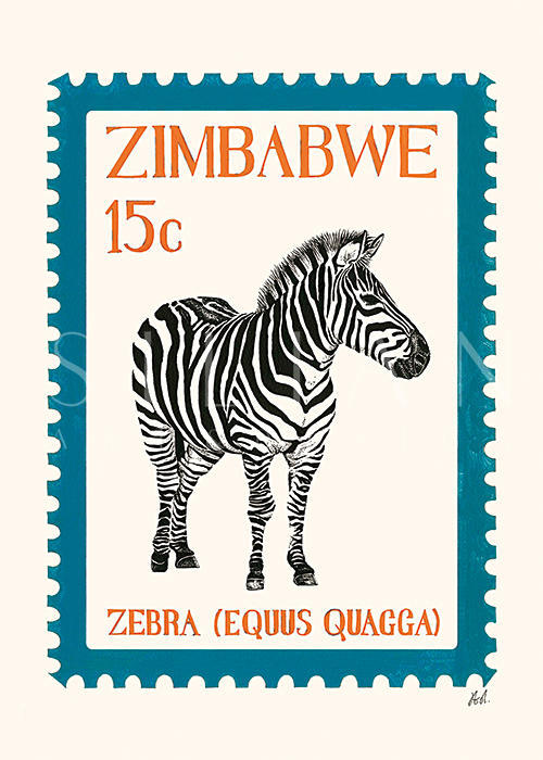 Animal Stamp Card VI