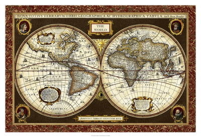 Decorative World Map