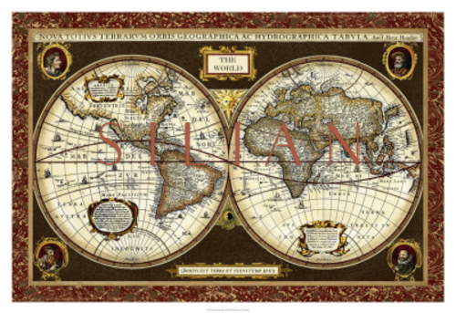 Decorative World Map