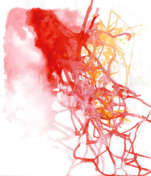 Watercolor of Dance I