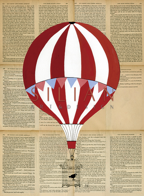 Colorful Hot Air Balloon VIII