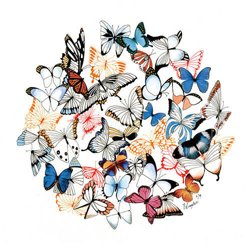 Fluttering Butterflies VI
