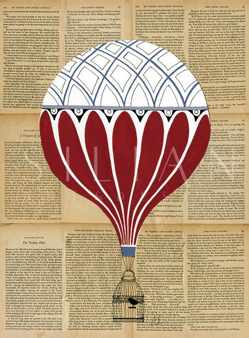 Colorful Hot Air Balloon V