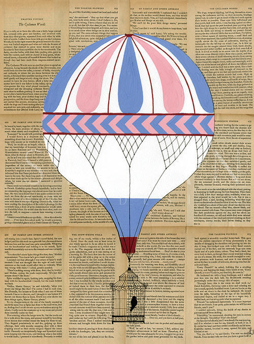 Colorful Hot Air Balloon   III