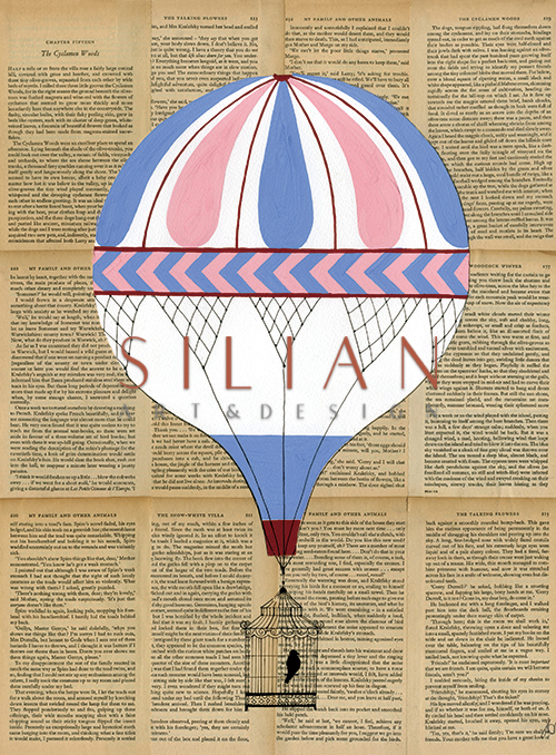Colorful Hot Air Balloon   III