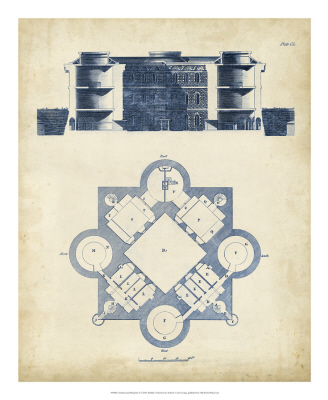 Architectural Blueprint I 