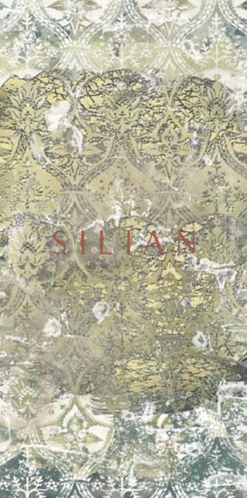 Gilded Emerald Textile I