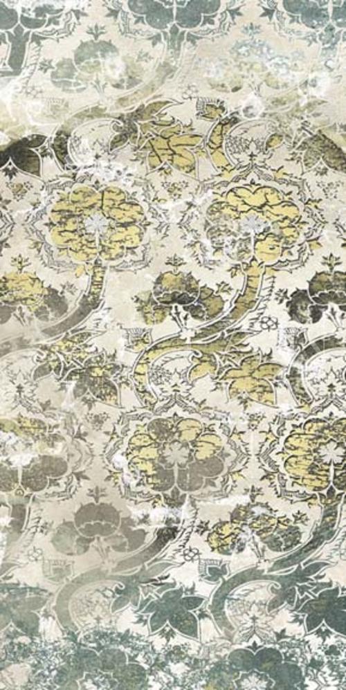 Gilded Emerald Textile II