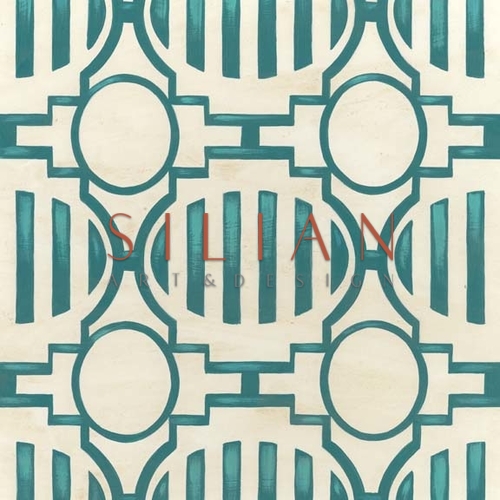 Retro Blockprint VIII