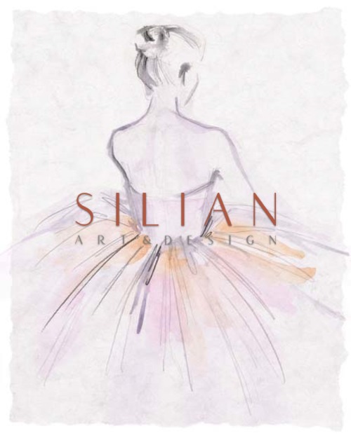 Watercolor Ballerina II