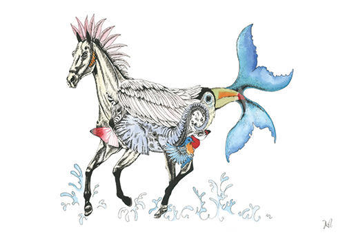 Flew the Horse III