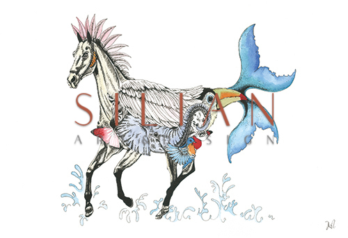 Flew the Horse III