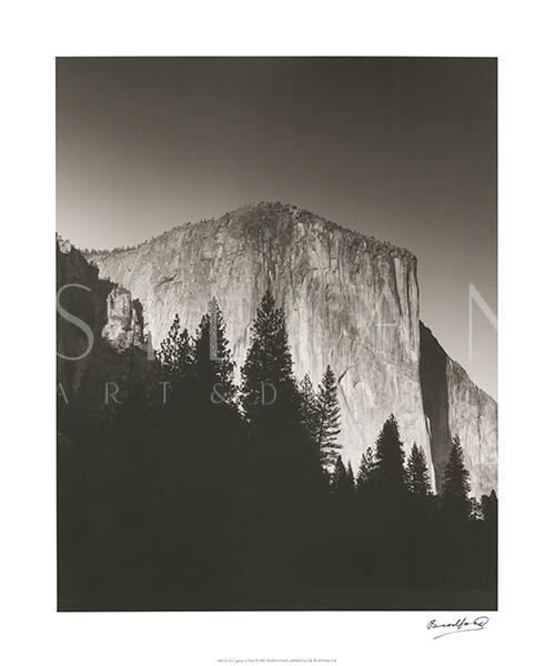 El Capitan in Shadow