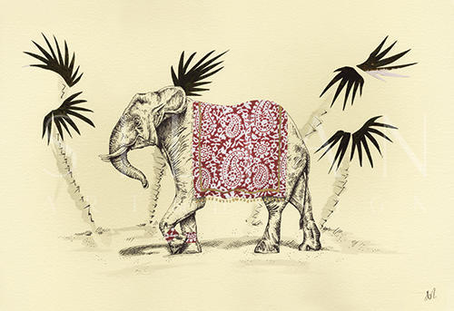 Leisurely Elephant