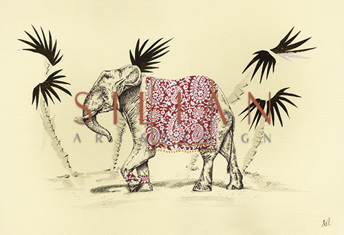 Leisurely Elephant