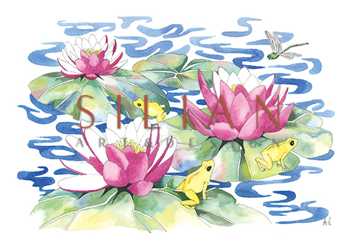 Pond Moonlight I