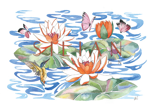 Pond Moonlight II